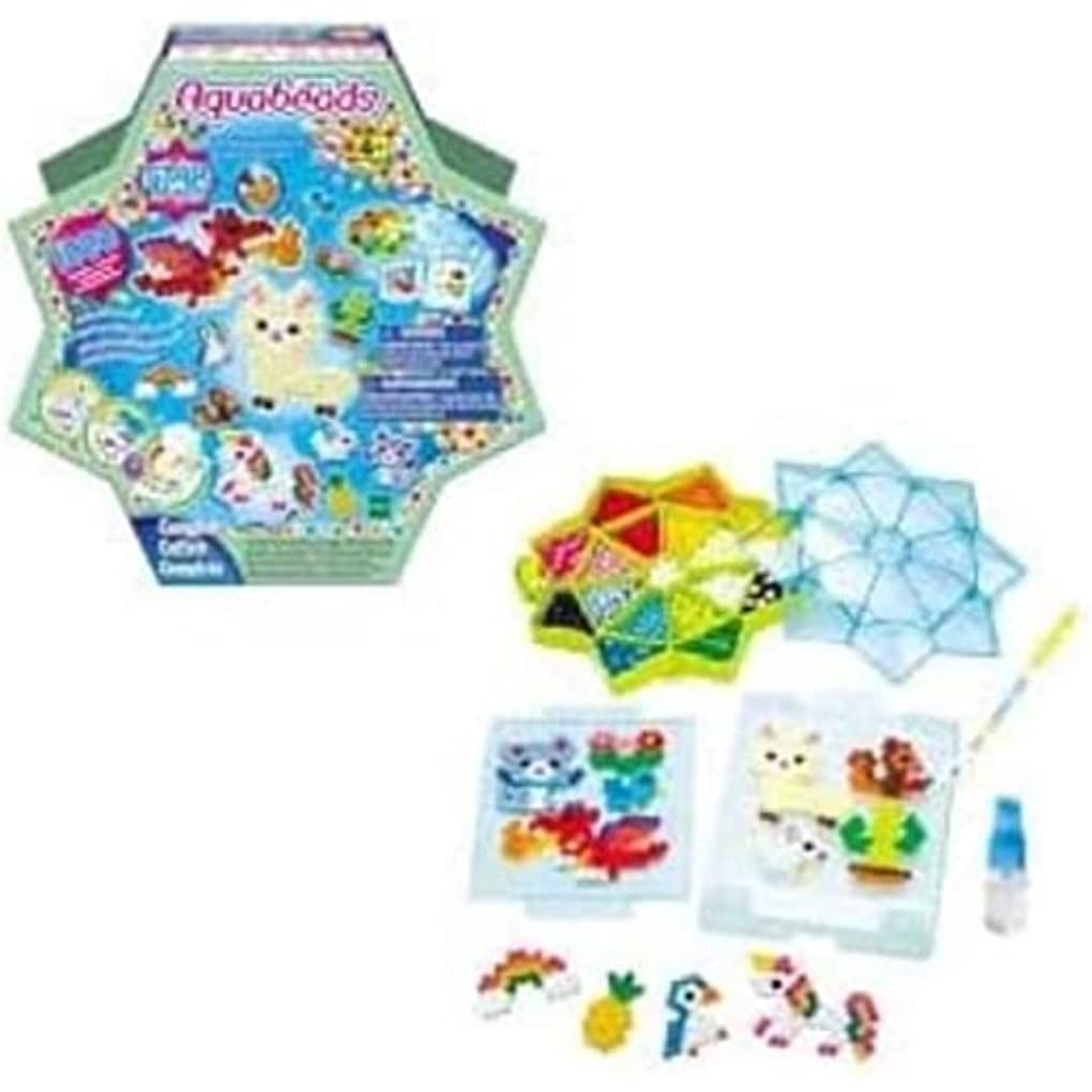 Aquabeads Star Bead Studio - Complete Arts & Crafts Bead Kit for Kids Ages 4+ - Over 1,000 Beads, Including Star Beads and Double Sided Bead Pen Tool