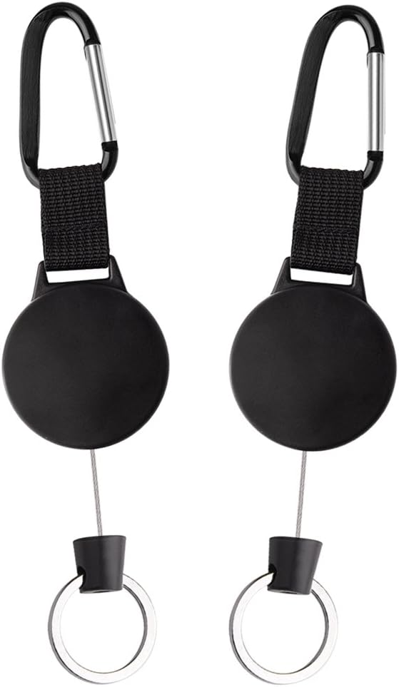 KUUQA Heavy Duty Retractable Keychain