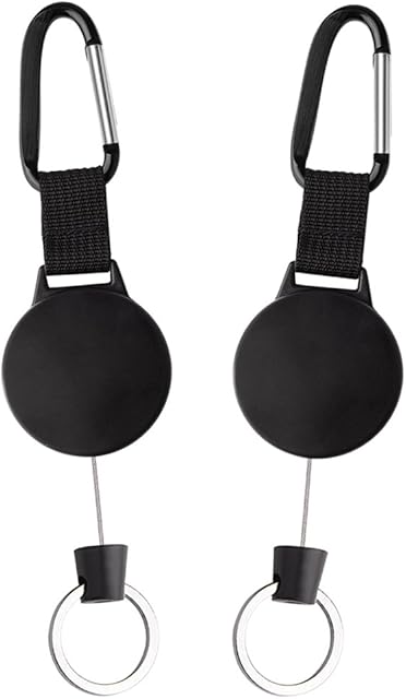 KUUQA Heavy Duty Retractable Key Chain Key