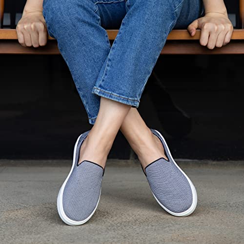 Image of STQ Slip on Shoes for Women Breathable Fashion Sneakers Comfortable Knit Casual Shoes