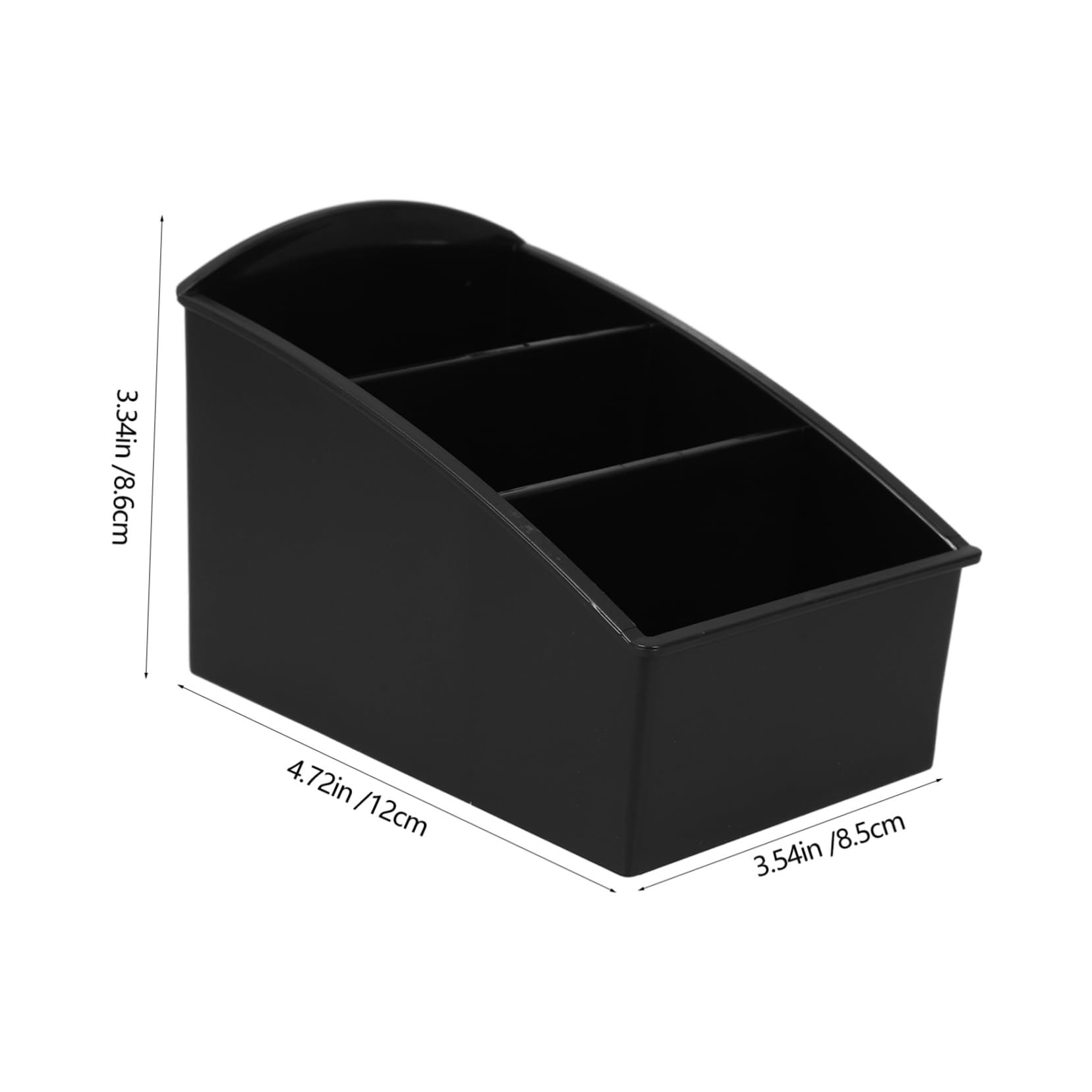 Hemobllo Tea Bag Compartment Organizer Box Multi Functional Storage for Coffee Sugar and Tea for Home Bar Counter Compact and Stylish Desktop Decoration