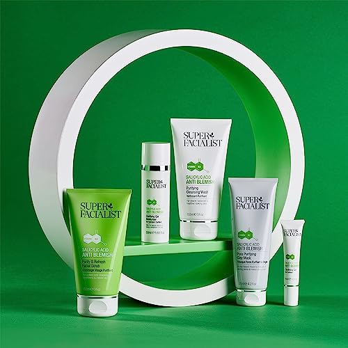 Super Facialist Salicylic Acid Anti Blemish Purify & Refresh Face Scrub - Face Wash for Acne Treatment & Blackhead Remover with Salicylic Acid & Vitamin B 3, Vegan Friendly, 150ml - Image 6