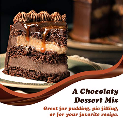 Dove Pudding Mix, 3.34 oz. Box (12 Pack), Peanut Butter Milk Chocolate – Rich Indulgent Pudding Mix and Pie Filling, 4 Servings Per Box, Kosher, Peanut-Free Dessert Mix - image 4