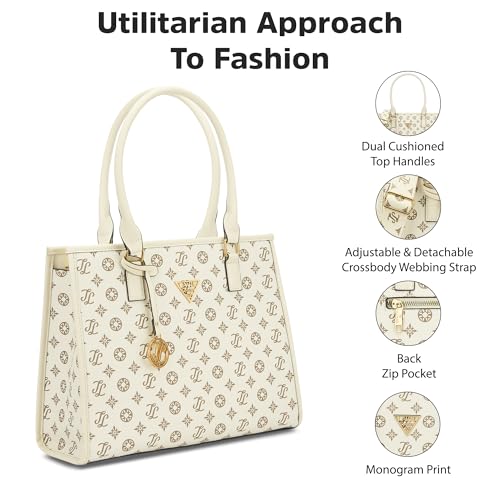 Image of Lavie Signature Women's Benton Tote Bag for Women | Tote Handbag for Work | Ladies purse | Stylish Shoulder Bag | Gift for Women