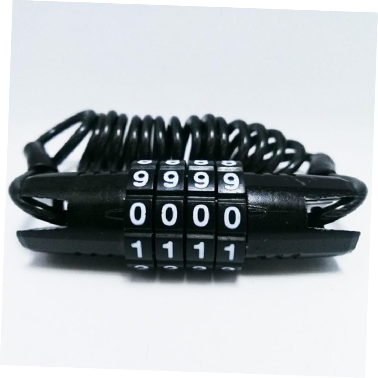 BESPORTBLE 3 Pz bloccaggio della ruota della bicicletta lucchetto per lucchetto combinazione bici serratura lucchetto con codice per bici portatile parola d'ordine blocco del casco