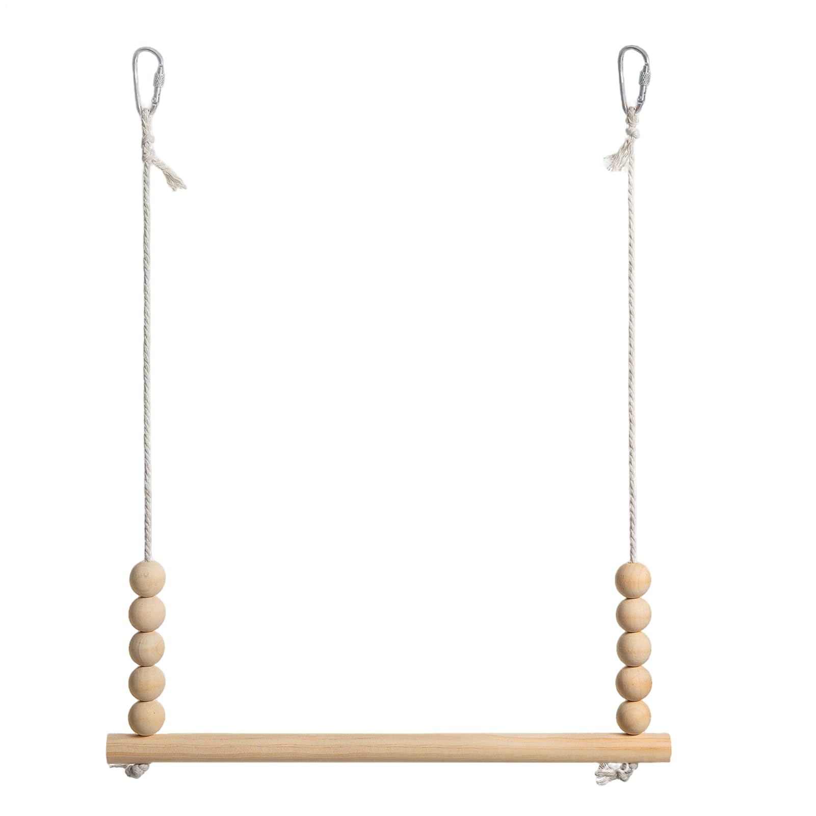 Jouet Balançoire pour Poules, en Bois Naturel pour Volailles | Perchoir Échelle Stable Sécurisé Enrichissement Jeu Repos Volaille Basse-Cour Ferme