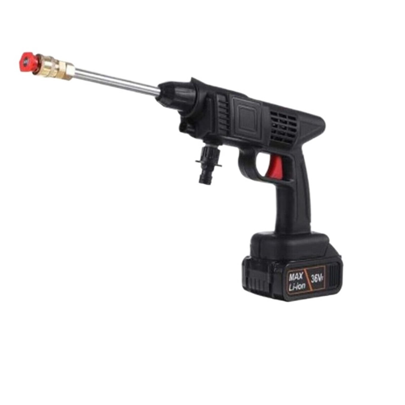 Pistola for Lavaggio Auto 20000mAh Lavatrice for Auto ad Alta Pressione Senza Fili, Pistola for Lavaggio ad Acqua elettrica Ricaricabile a 2 Tipi con Pistola a spruzzo | No battery