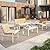 Grand Patio 4-Piece Wicker Outdoor Furniture Set with Beige Seat Cushions, Conversation Set with Coffee Table for Poolside, Backyard, Balcony, Porch