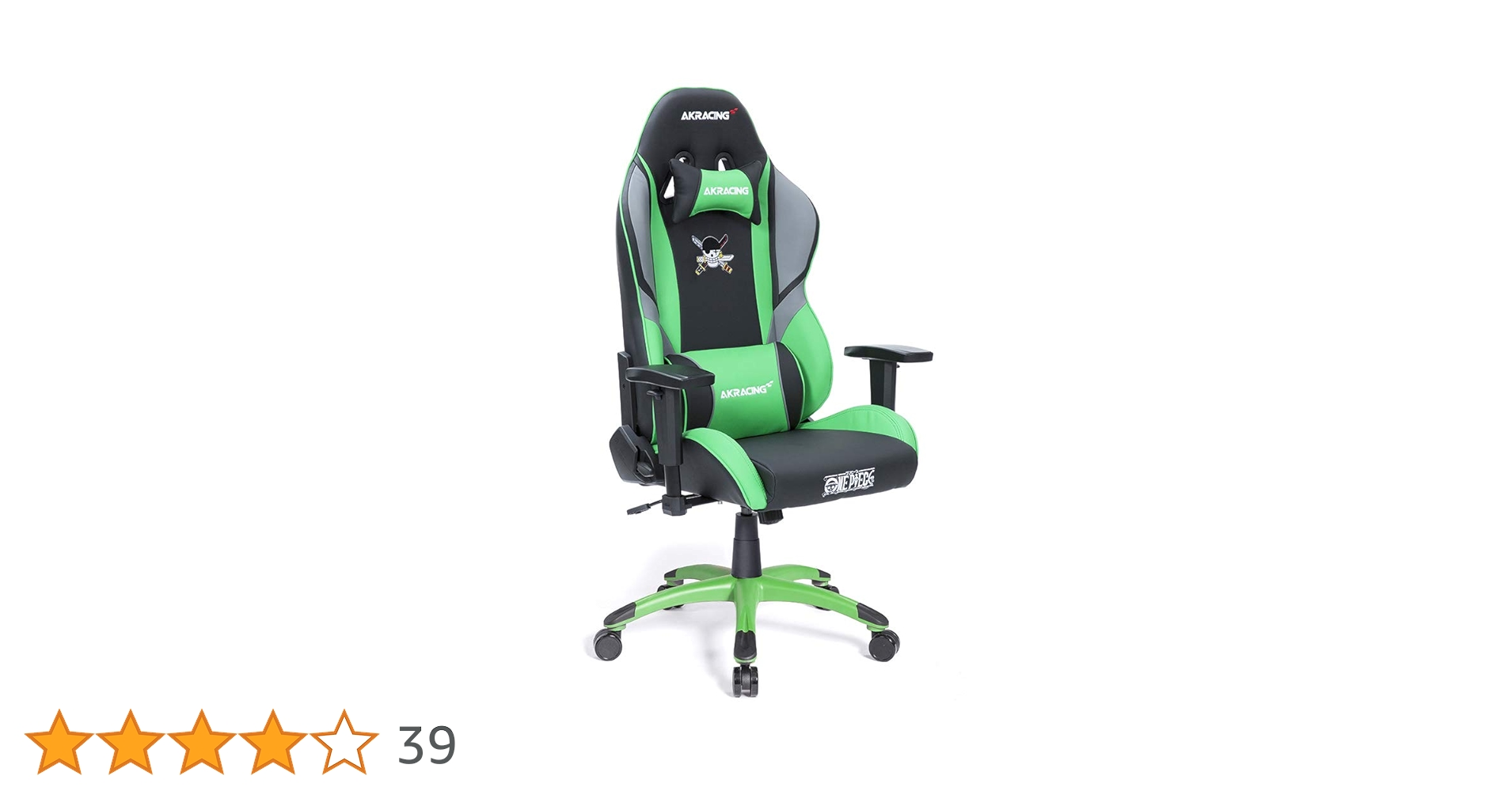AKRacing One Piece Gaming Chair Desk Chair, Zoro, Green