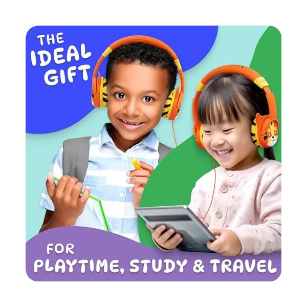 Kidrox Classroom Headphones: Bulk 42-Pack Wired Kids Headphones for Back to School - Suitable for Toddlers, Children, Babies, with 3.5mm Jack - Ideal for Girls & Boys - Image 5
