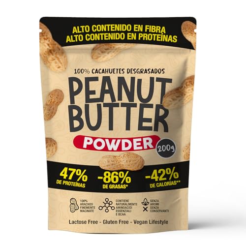 Crema De Cacahuete En Polvo Desgrasada 200g - Peanut Butter Powder