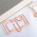 Shoppingmoon Book Reading Paper Clips Metal Card File Note Clips for Office School Wedding Decoration Pack 12pcs