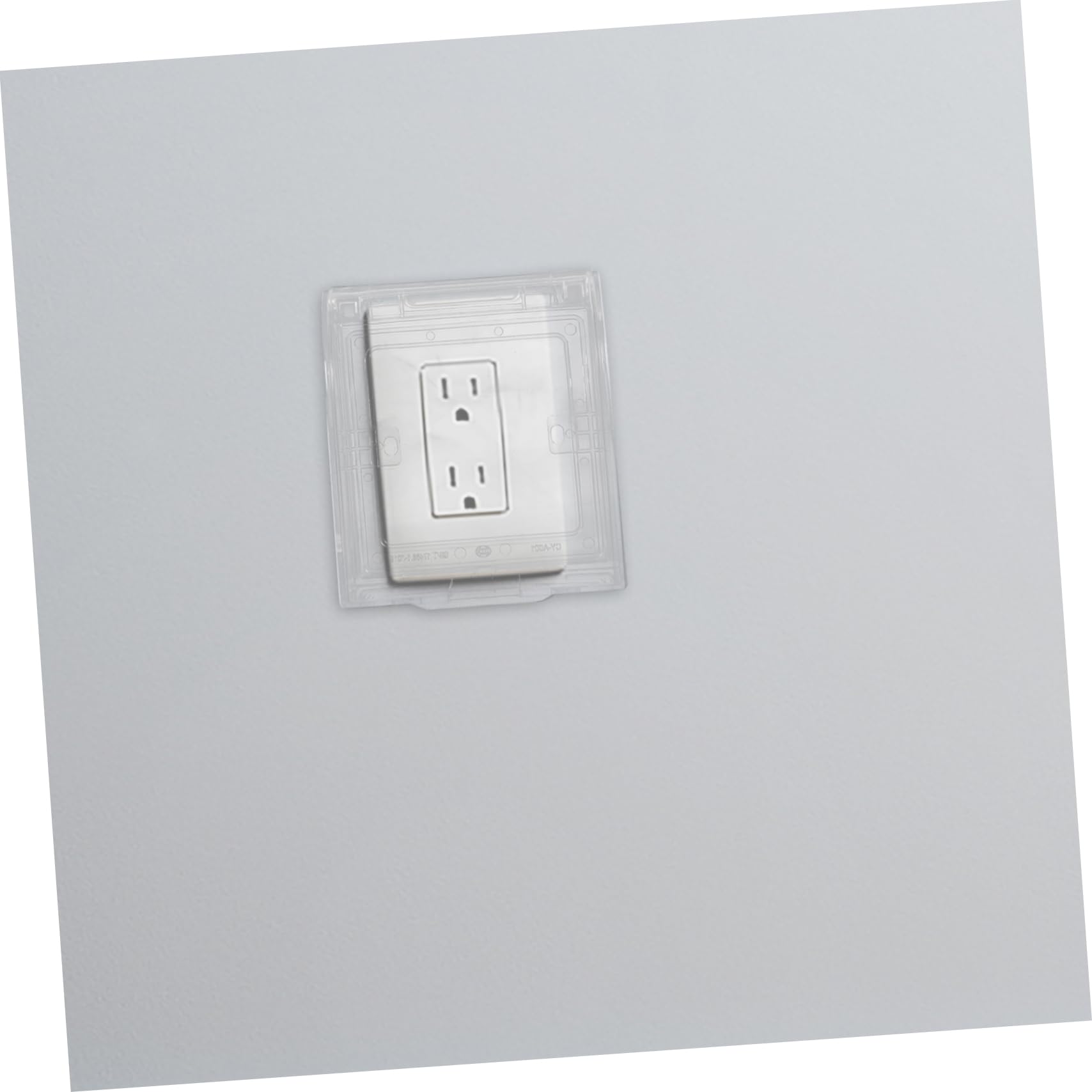 Toyvian 10piezas Cubierta De Enchufe Para Bebés Protector De Interruptor Transparente Para Seguridad Infantil Pared Fáciles De Instalar y Observar Protección De Enchufes Estándar