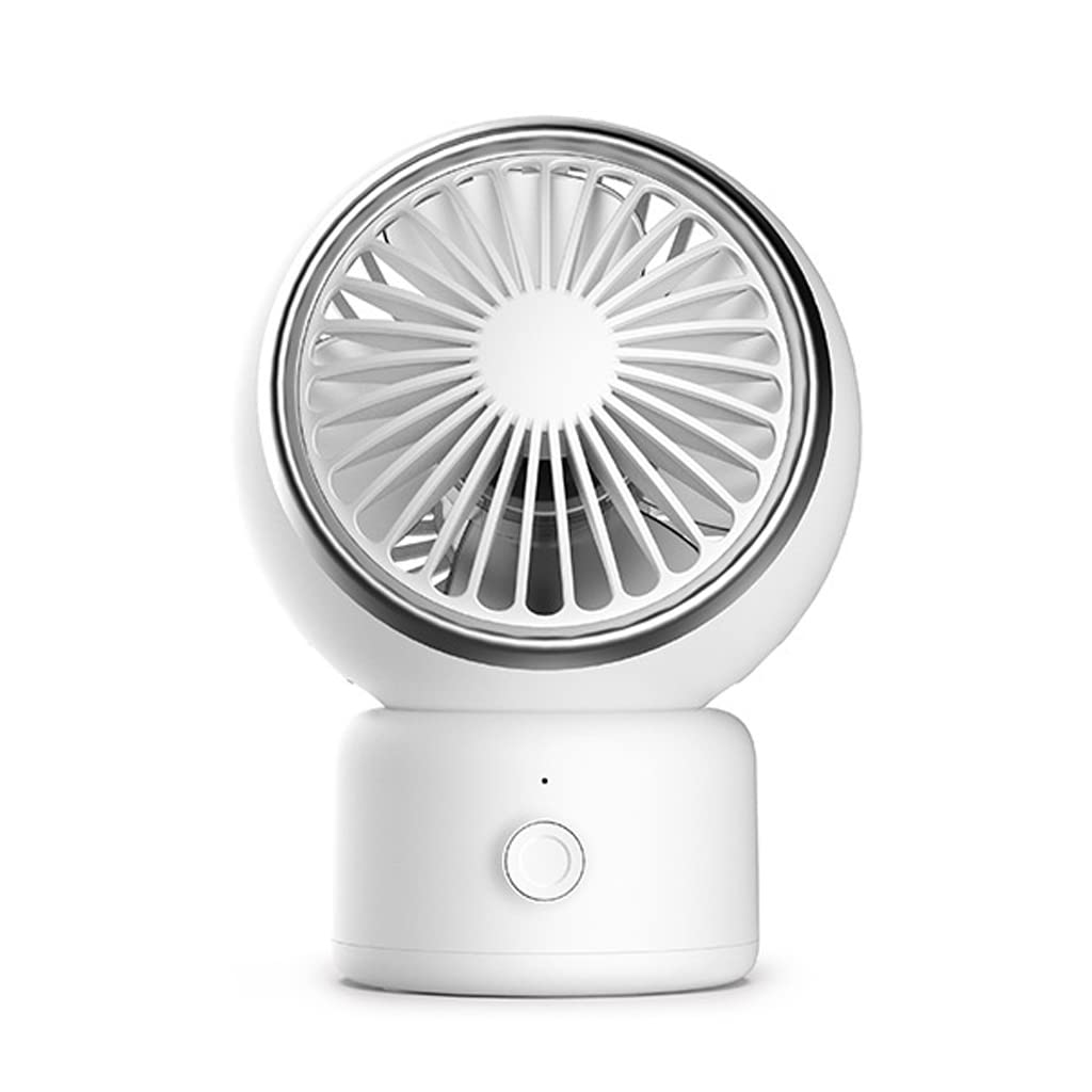 Kalttoy USB Desk Ultra-quiet Fan Mute Fan 3 Gears Desktop 120° Rotatable for Dorm Home Travel Indoor Portable Handheld