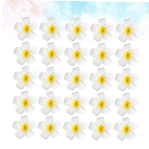 Miniatura 8 de 25 pinzas para el pelo de flores Frangipani para mujer, pinzas negras para bodas, vacaciones en la playa y diseño de espuma