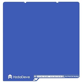HzdaDeve Kobra X Cool Build Plate for Kobra 4/Kobra S1 Low Temperature Cold Build Plate Double Sided Smooth Board Sheet Bed PEI Platform for Anycubic 3D Printer (No Heating/No Glue) - Amazon product rated Grade A