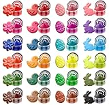 Colorant Alimentaire Poudre   24 Couleurs Concentré Colorants Alimentaires pour Gâteau, Vegan, Peinture Alimentaire Poudre pour Glaçage, Fondant, Cuisson, Biscuits, Macarons, Bonbons   2 g