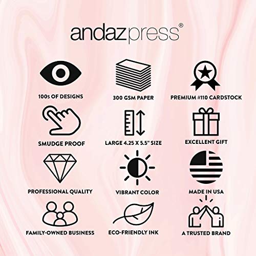 Andaz Press Floral Roses Girl Baby Shower Collection, Word Search Game Cards Activity, 20-Pack #TOP5
