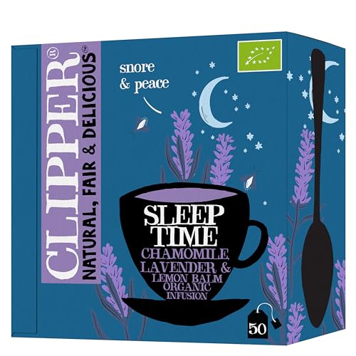 Clipper Sleep Time Herbal Infusions Envelop String & Tag 6 x 20 Teabags