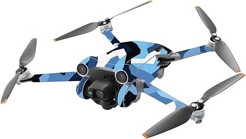 MightySkins Skin compatible con DJI Mini 3 Pro - Sky Camouflage  Funda protectora de vinilo duradera y única  Fácil de aplicar, quitar y cambiar de
