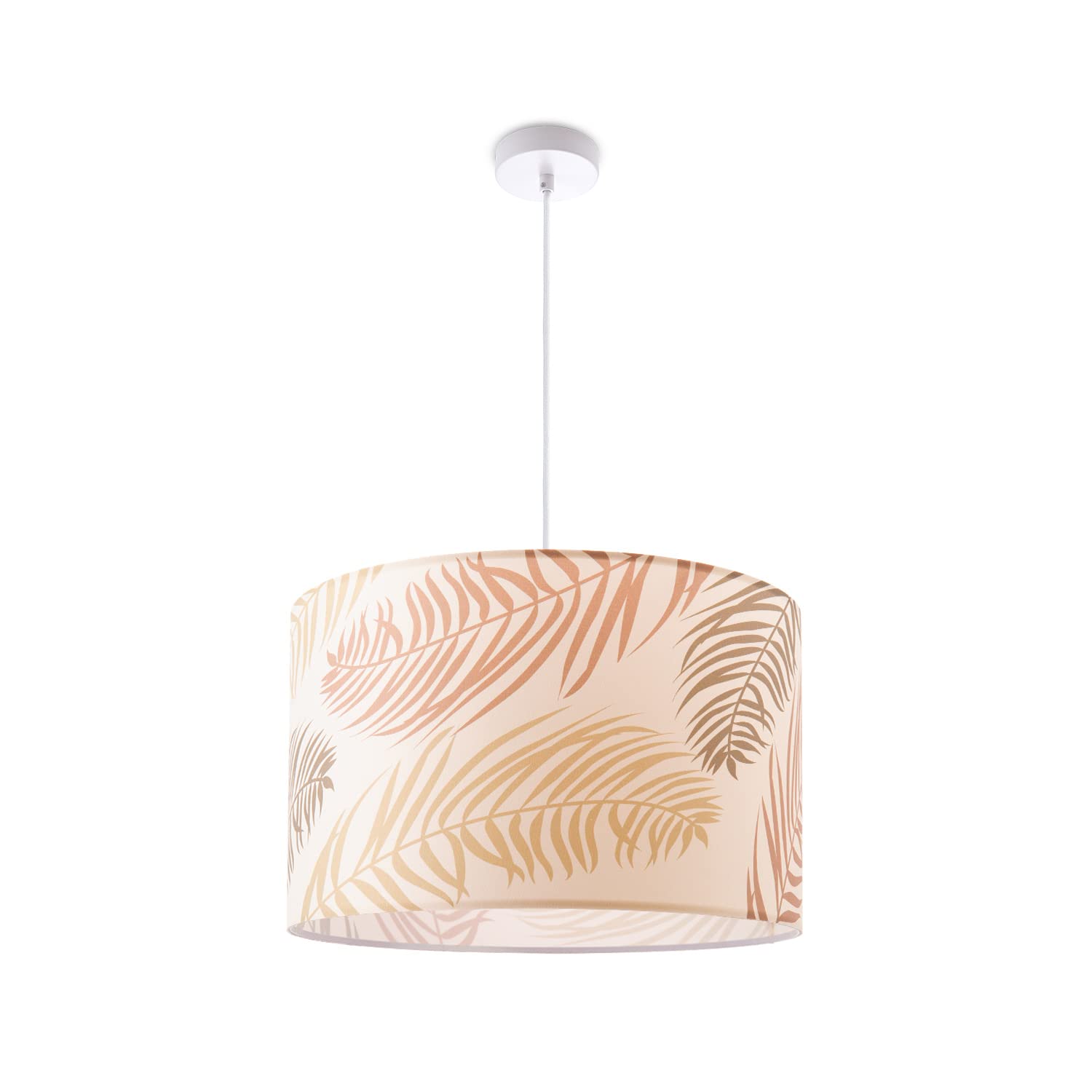 Paco Home Hängeleuchtte Wohnzimmer Lampe Esstisch Pendelleuchte Blumen Palmen Deko Schlafzimmer E27