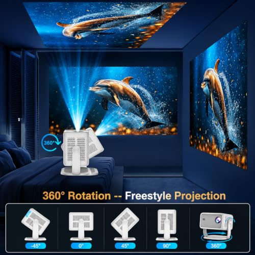 Image of BOSS X1000 Ultra AI | Full HD, 4K HDR10+ 8K Supported | 1200 ANSI | AI Auto Focus & Auto Keystone | Sealed Optical Engine | Android 13 | 5G WiFi & Bluetooth | Voice Remote | 2 Yrs Warranty