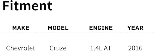 Miniatura 4 de TYG OE Reemplazo (CAPA Quality) Ventilador de refrigeración extra silencioso para Chevrolet Cruze 1.4L AT 2016  39012568  GM3115290