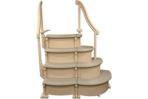 Shallow Drop In Pool Steps for Inground Pool