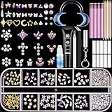 DAZZLEBRITE Tooth Gem Kit, Tooth Gems Kit for Teeth, Beginners Starter Crystals Teeth Gem Jewelry for Women Men, Bedazzling Gems Kits with Pickup Tools.
