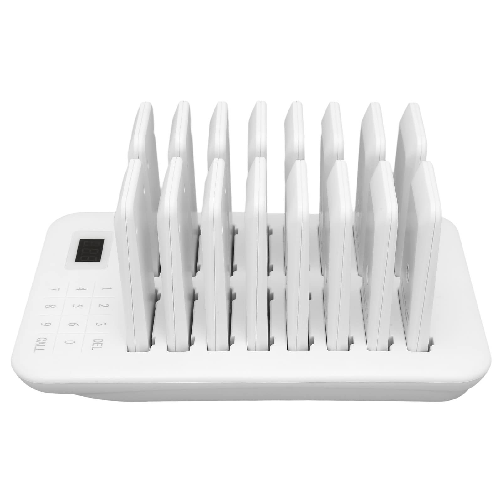 Bewinner di Chiamata Wireless, di Accodamento Cercapersone Wireless Ristorante con 16 Cicalini Cercapersone 1 Tastiera, Trasmissione 800 M per Ristorante Chiesa Camion Cibo Caffetteria(EU)