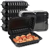 EARTHEATS Contenedores de alimentos Clamshell,
