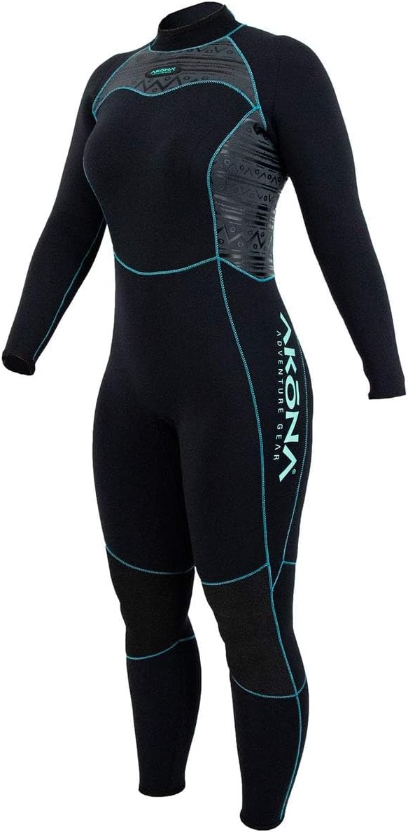 AKONA Women's 5mm Full Suit. Quantum Stretch Neoprene