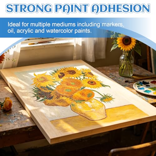 Madera sin unfinished de 12x16 pulgadas con superficie pulida premium 5
