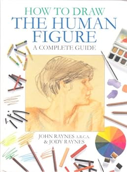 Hardcover How To Draw The Human Figure - Complete Guide Book