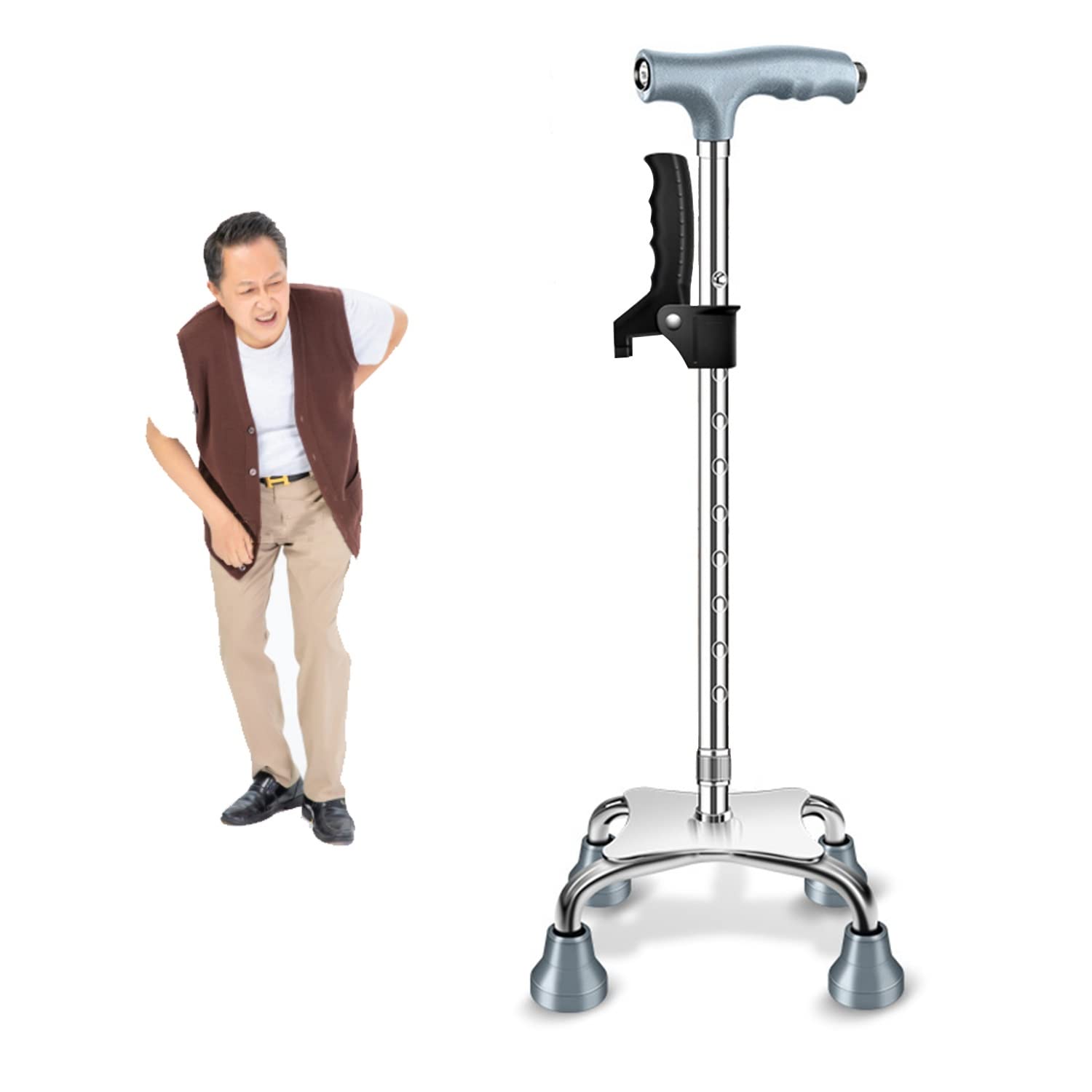 Ergonomiczne kule przedramienia Kule po urazach lub operacjach dla dorosłych Chwyt Komfort Miękka wielofunkcyjna kula decorate