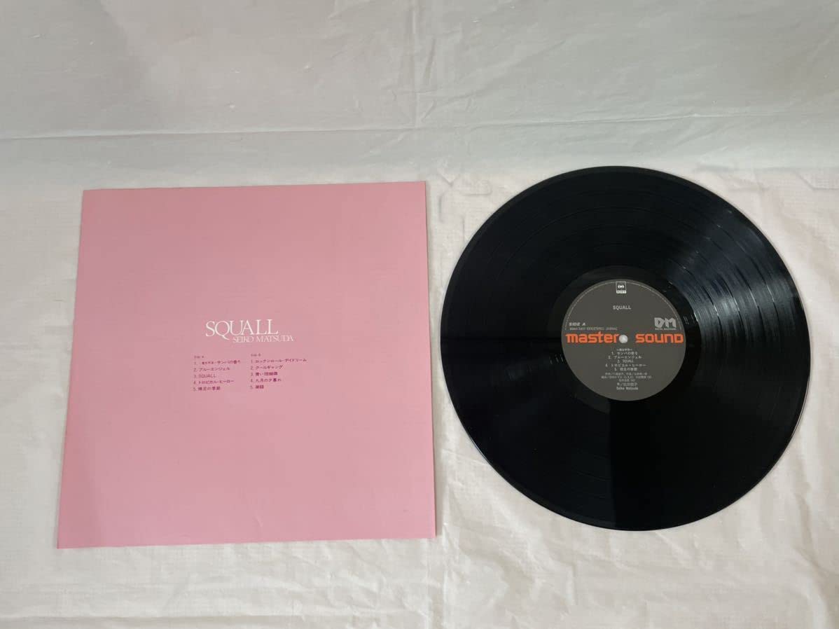 Amazon.co.jp: B498LP レコード 松田聖子 SQUALL スコール master