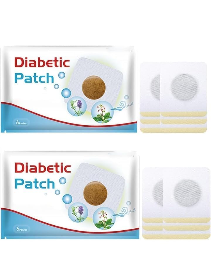 12-Piece Package of Diabetic Patch Sensor and Plaster Patch Pads | Designed for Blood Glucose Control to Help Balance Sugar Levels Through Transdermal Delivery of Plant Extracts-image-28