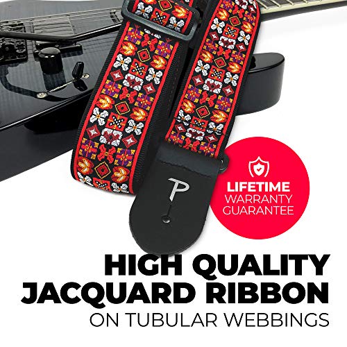 Perris Couros TWS-7007 Jacquard guitarra Straps