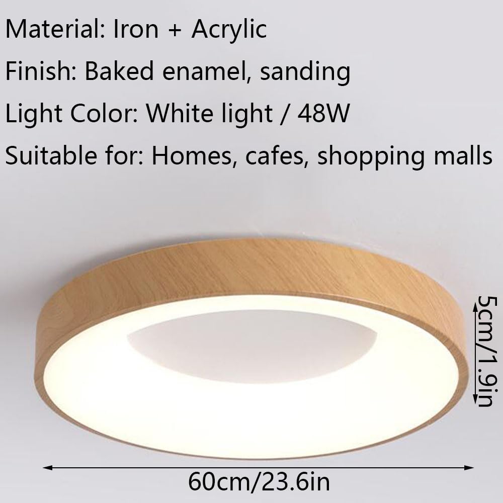 Plafoniera LED Rotonda Minimalista Luci Da Soffitto Nordiche Calde