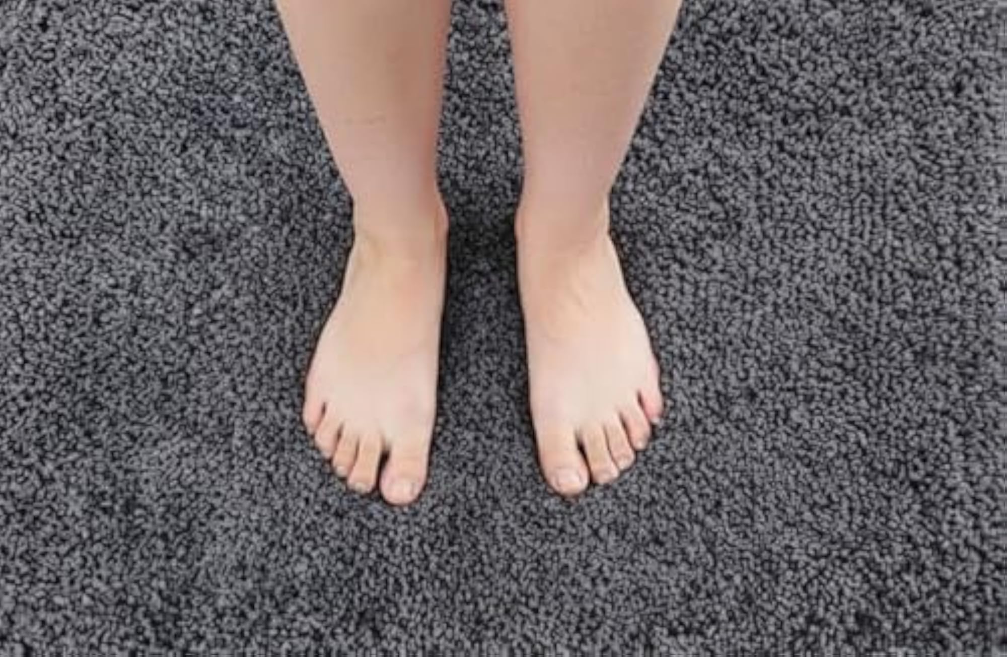 Soft Microfiber Rectangular Bath Mat, Quick Dry, Anti-Skid