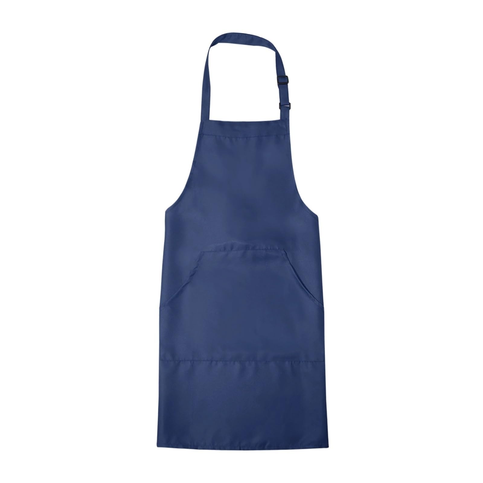 Grembiule con pettorina regolabile 82x68 cm, grembiule da cuoco impermeabile cravatta lunga 2 tasche for uomo e donna