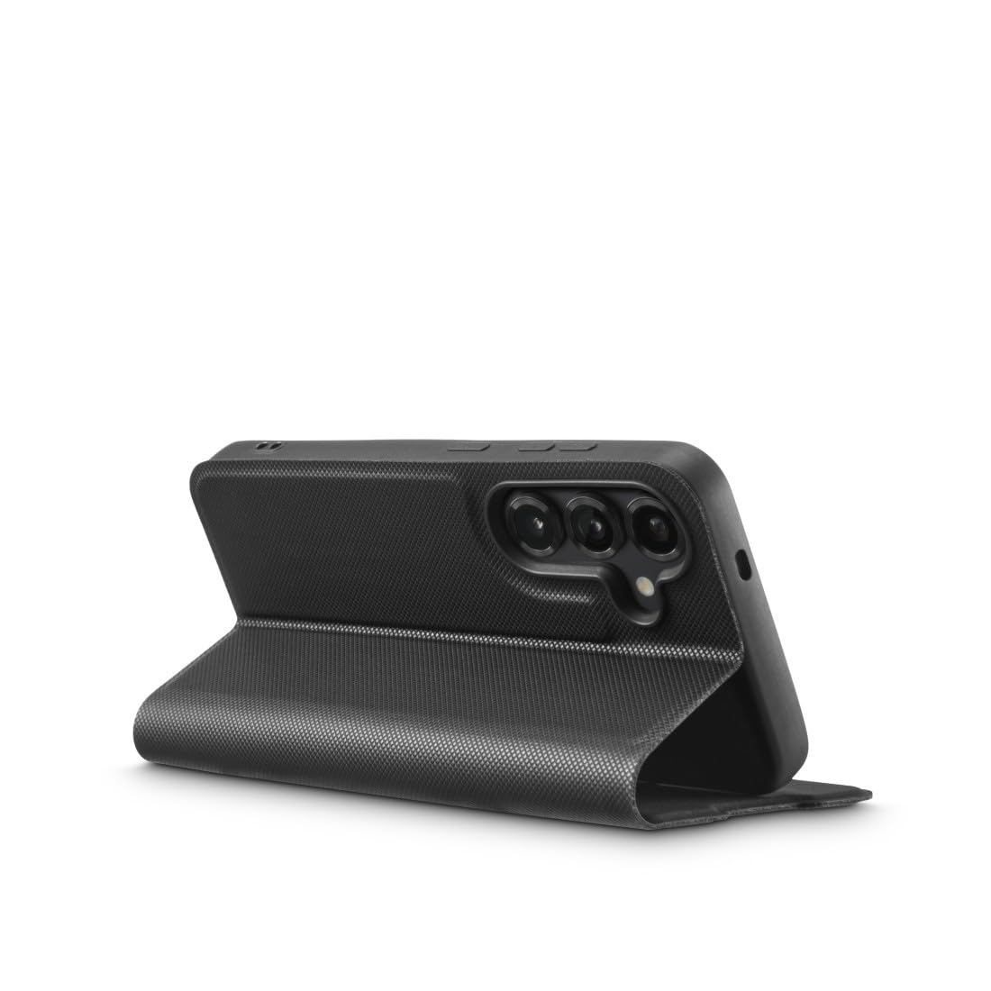 Hama Etui na telefon komórkowy Samsung Galaxy S25 (etui na telefon komórkowy, etui z przegródką na karty, funkcja stojaka, dodatkowa ochrona wyświetlacza i aparatu, magnes, etui z klapką, miękkie),