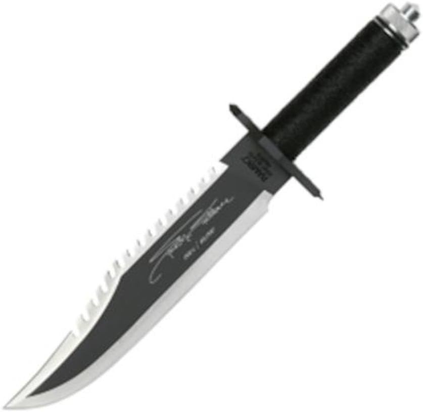 Officially Licensed RAMBO II MC-RB2SS Hunting Knife Set 15.38-Inch Overall