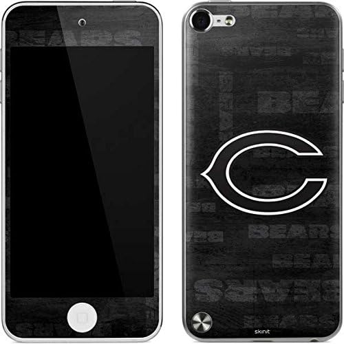 Skinit Decal MP3 Player Skin Compatible with iPod Touch (5th Gen&2012) - Officially Licensed NFL Chicago Bears Black & White Design