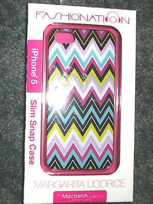 Fashionation Iphone 5 Slim Snap Case "Margarita Licorice"