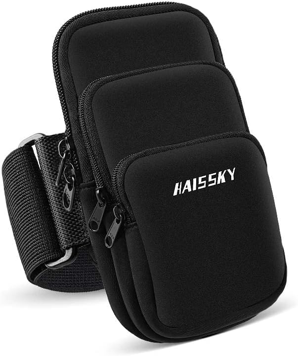 1617 EU Multifunctional Outdoor Sports Running Armband Arm Cell Phone Bag with Key Holder, Card Pouch for Smart Phones Up to 5.8"