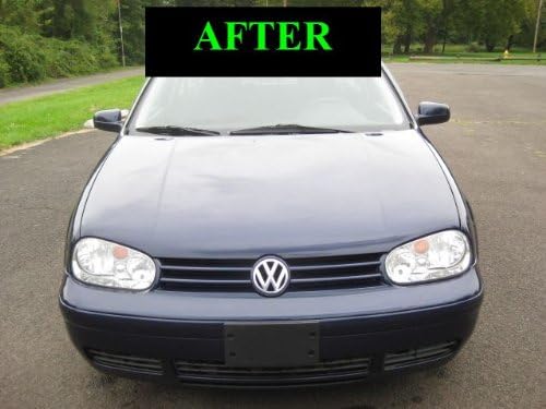 Miniatura 2 de Compatible con Volkswagen VW Golf GTI 1999-2005 Kit de parrilla cromada MK4 MKIV 2000 2001 2002 2003 2004 99 00 01 02 03 04 05 GLS GL TDI VR6 R32