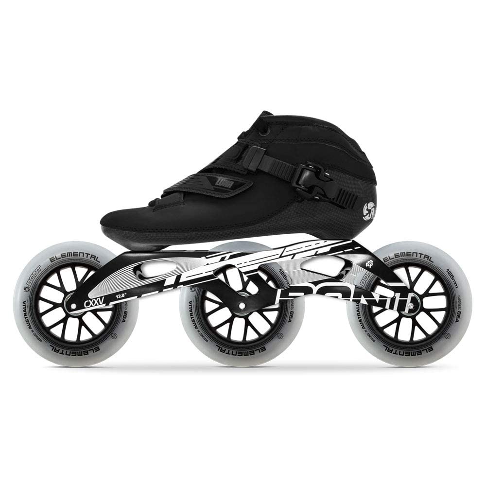 Bont Skates Inline Speed Skating Racing Skates Black Luna Skate