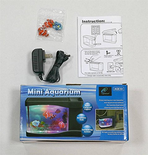 Lightahead®, mini acquario artificiale, a luci