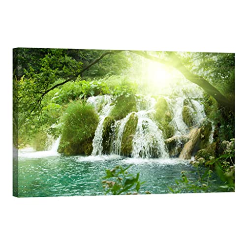 Toile nature luminescente 80x120cm sublimez un couloir sombre sans ajouter de lampe